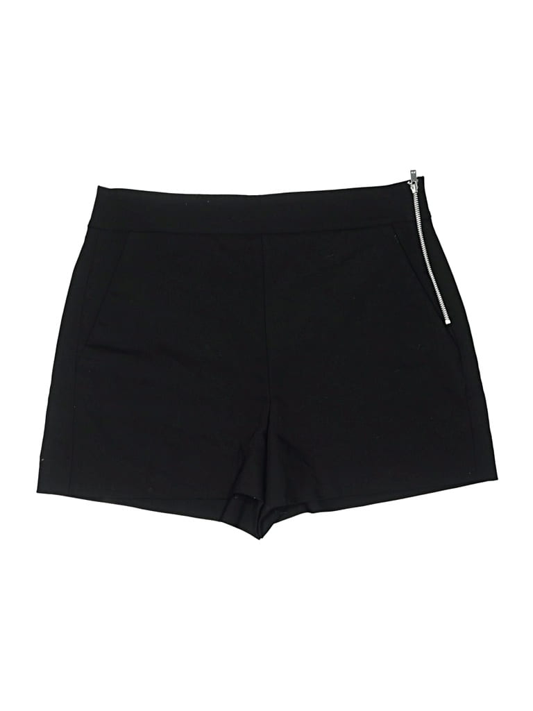 Pre-owned Zara Shorts In Black