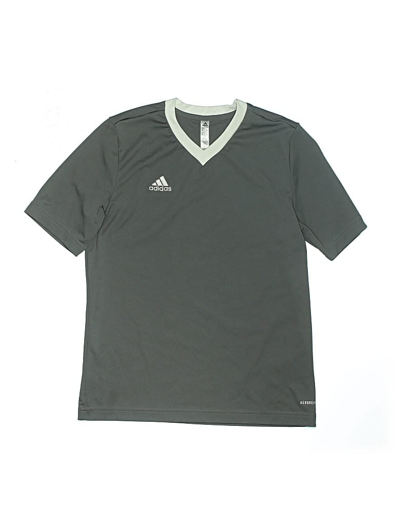 Pre-owned Adidas Originals Kids' Active T-shirt In Gray