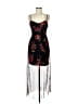 Guess Floral Black Cocktail Dress Size M - photo 1