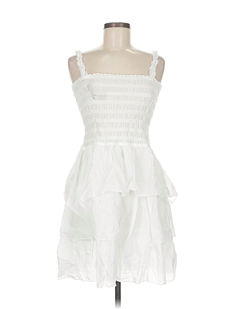 Hard Tail Cocktail Dress In White
