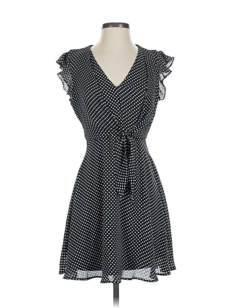 Pre-owned Lulus Casual Dress In Black