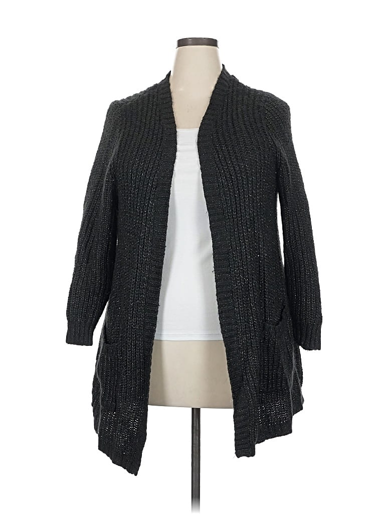 Pre-owned Torrid Cardigan Sweater In Gray
