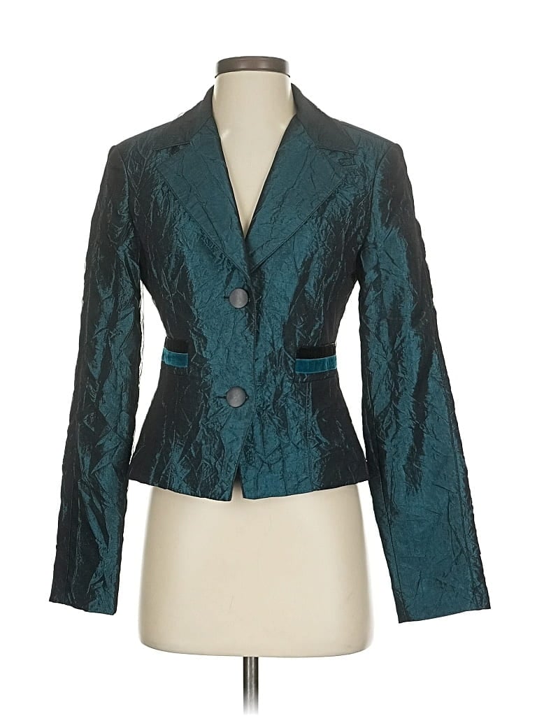 Pre-owned Le Chateau Blazer Jacket In Blue