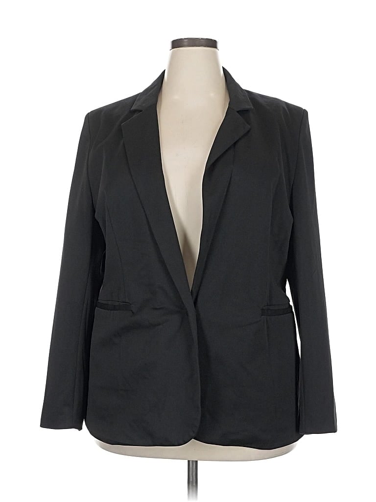 Pre-owned Unique21 Blazer Jacket In Black