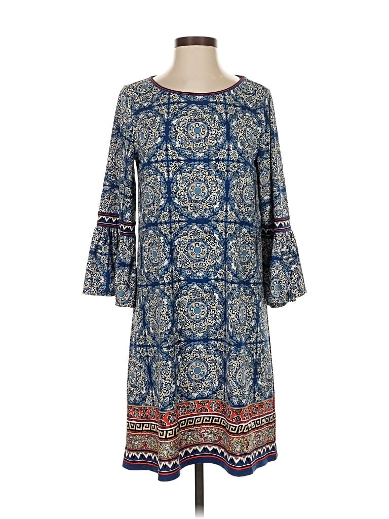 Pre-owned Max Studio Casual Dress In Blue