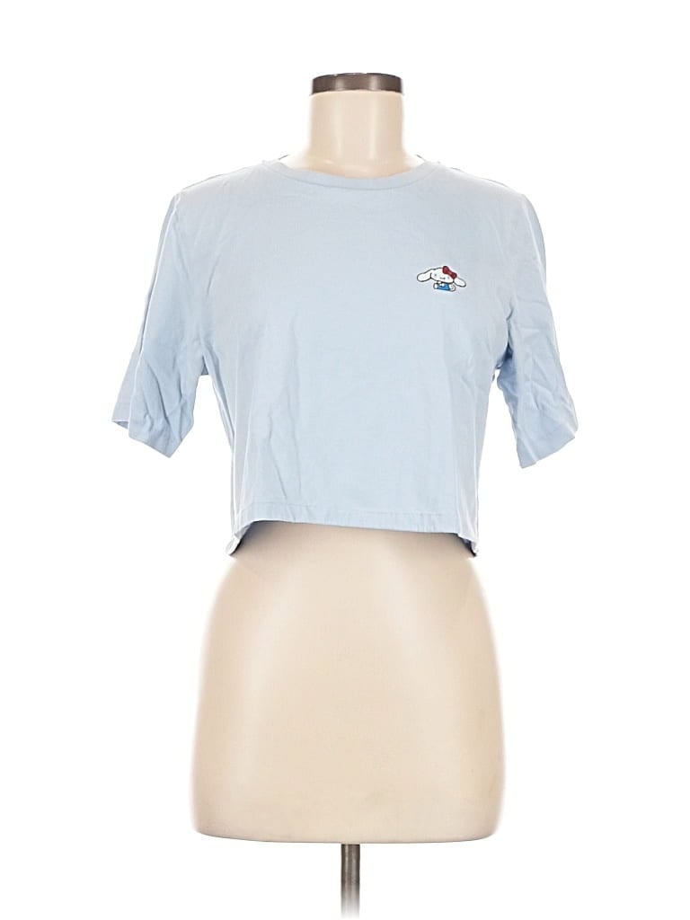 Pre-owned Ut For Uniqlo Short Sleeve T-shirt In Blue