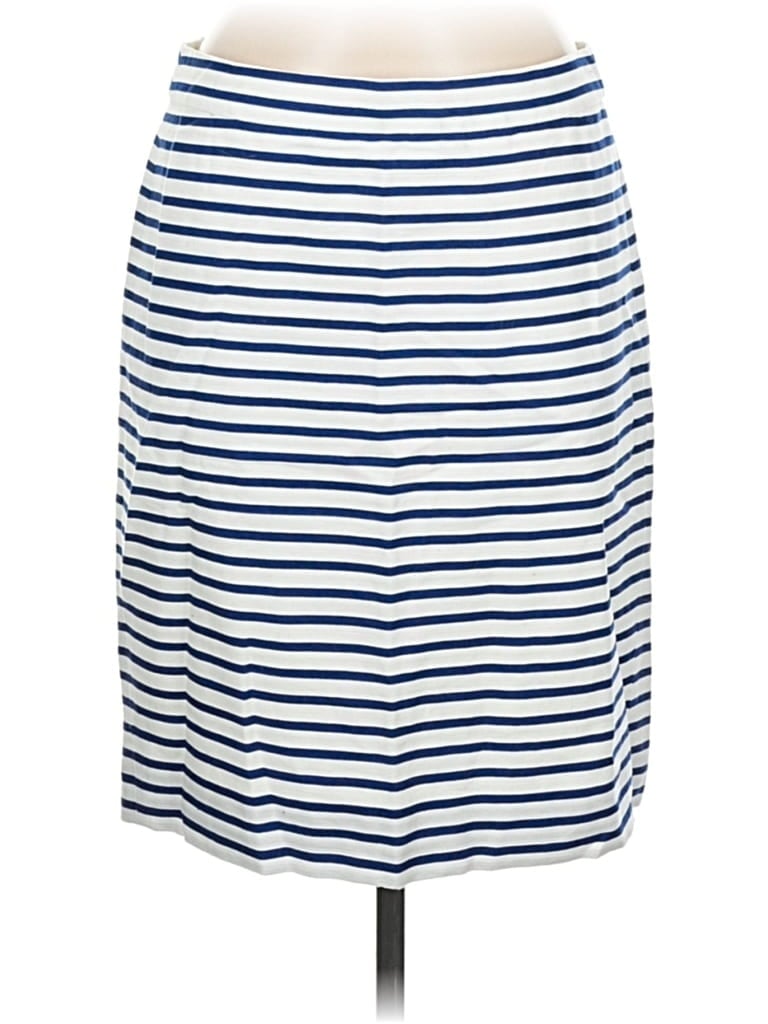 Pre-owned J.crew Factory Store Casual Skirt In Blue