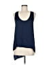 BCBGMAXAZRIA Blue Sleeveless Top Size 7 - photo 1