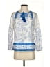Point Sur Blue 3/4 Sleeve Blouse Size XXS - photo 1