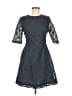 Jigsaw 100% Nylon Gray Cocktail Dress Size 6 - photo 1