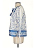 Point Sur Blue 3/4 Sleeve Blouse Size XXS - photo 5
