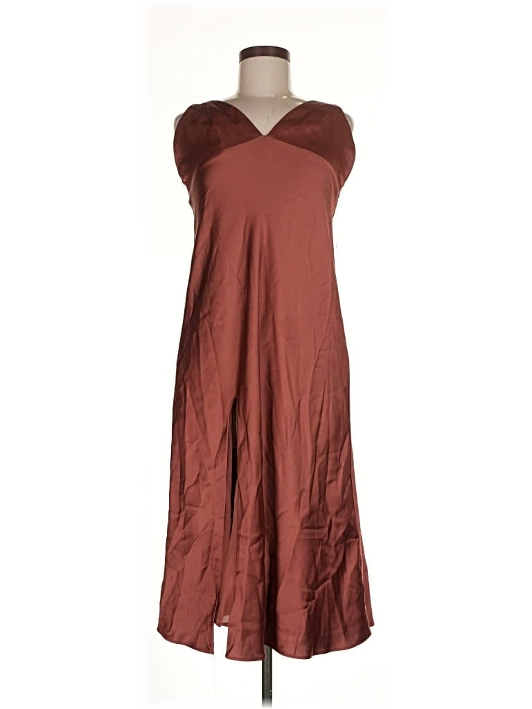 Pre-owned Jenny Yoo Collection Casual Dress In Brown
