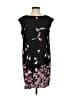 Cynthia Steffe 100% Polyester Graphic Black Cocktail Dress Size 4 - photo 1