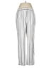 Calvin Klein Stripes Silver White Casual Pants Size 4 - photo 1