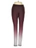 Athleta Color Block Burgundy Active Pants Size XS - photo 1