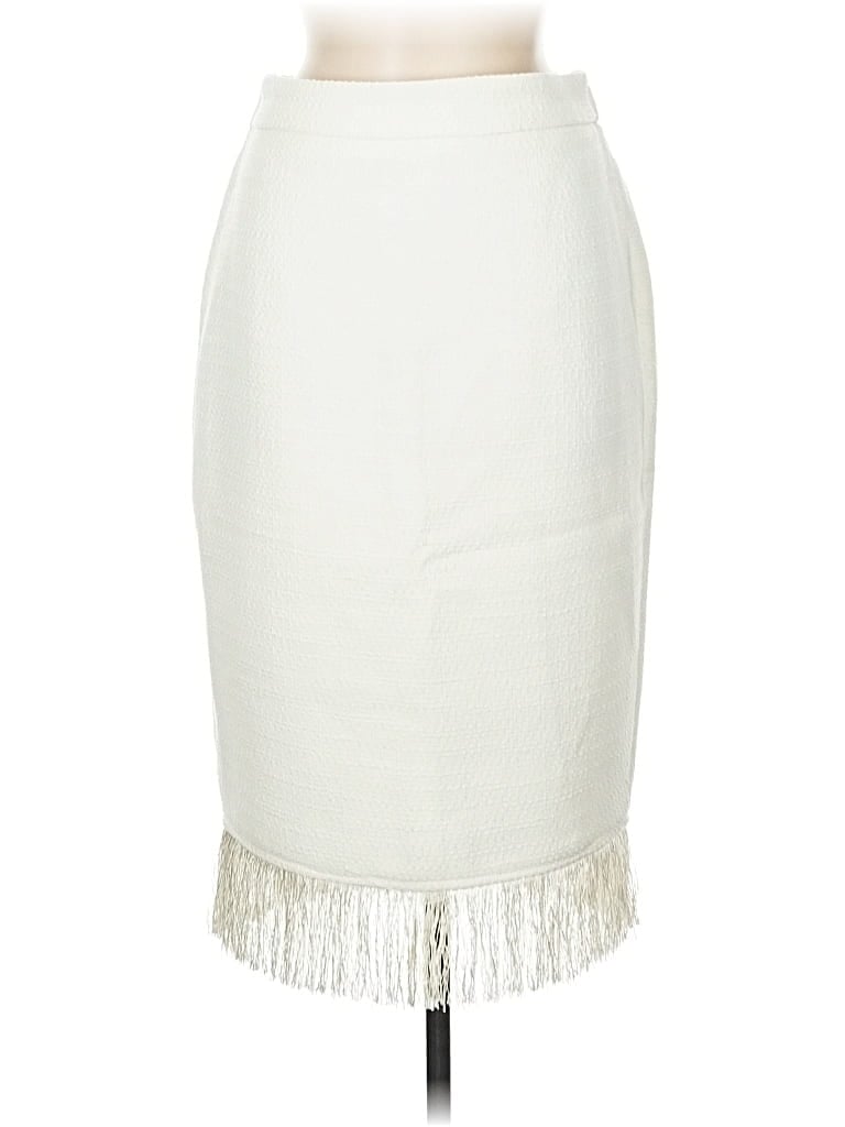 Pre-owned Assorted Brands Formal Skirt In White