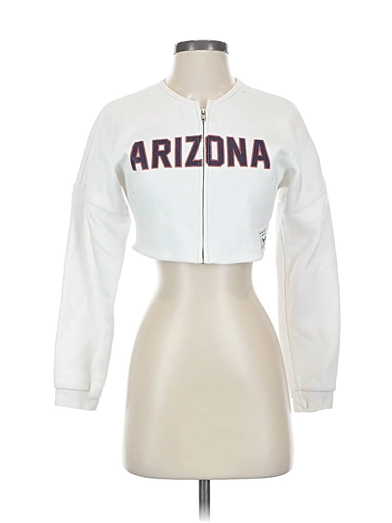 Pre-owned Hype And Vice Sweatshirt In White