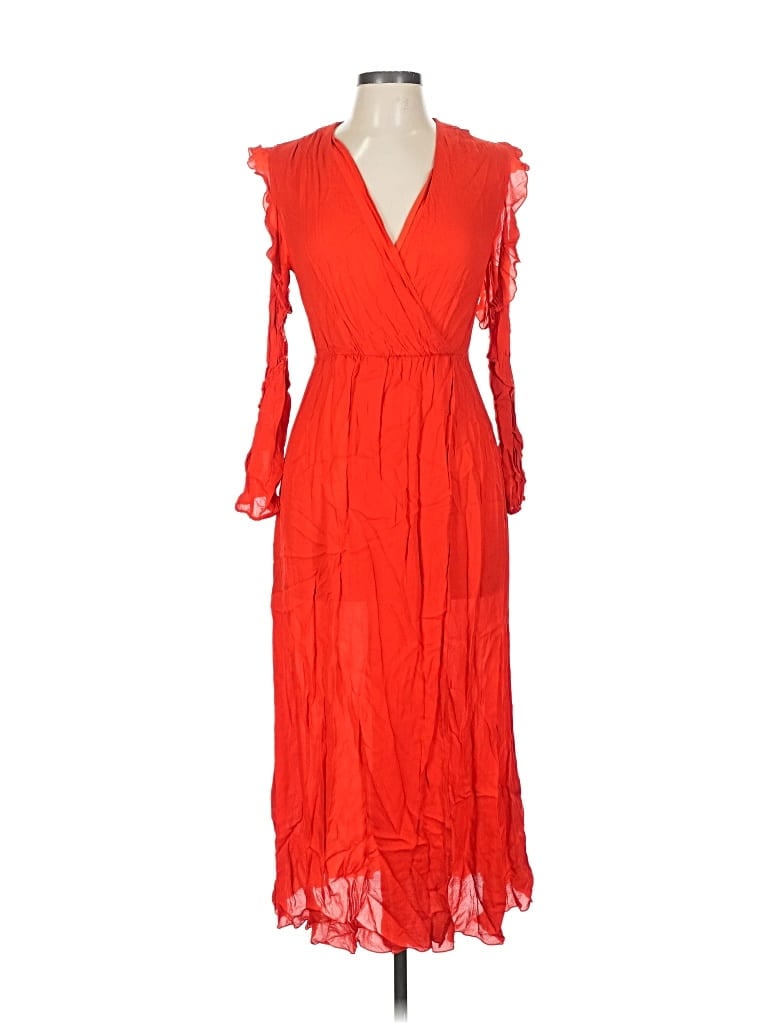 Pre-owned Maje Cocktail Dress In Red
