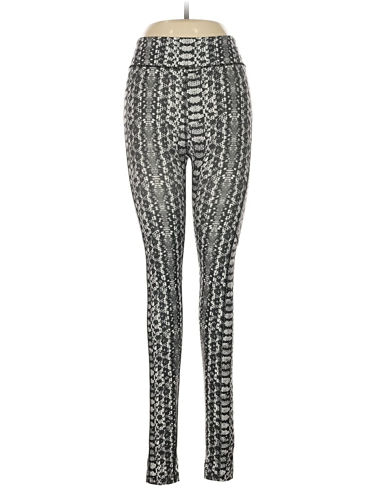 Pre-owned Under Armour Leggings In Silver