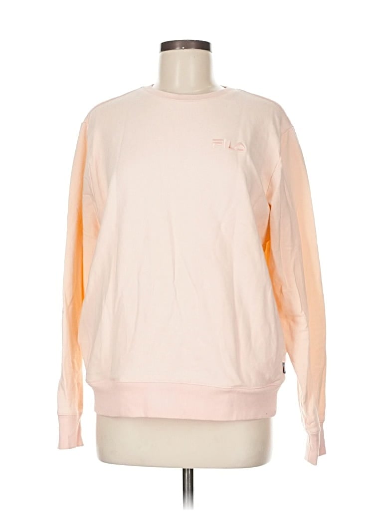 Pre-owned Fila Sweatshirt In Pink