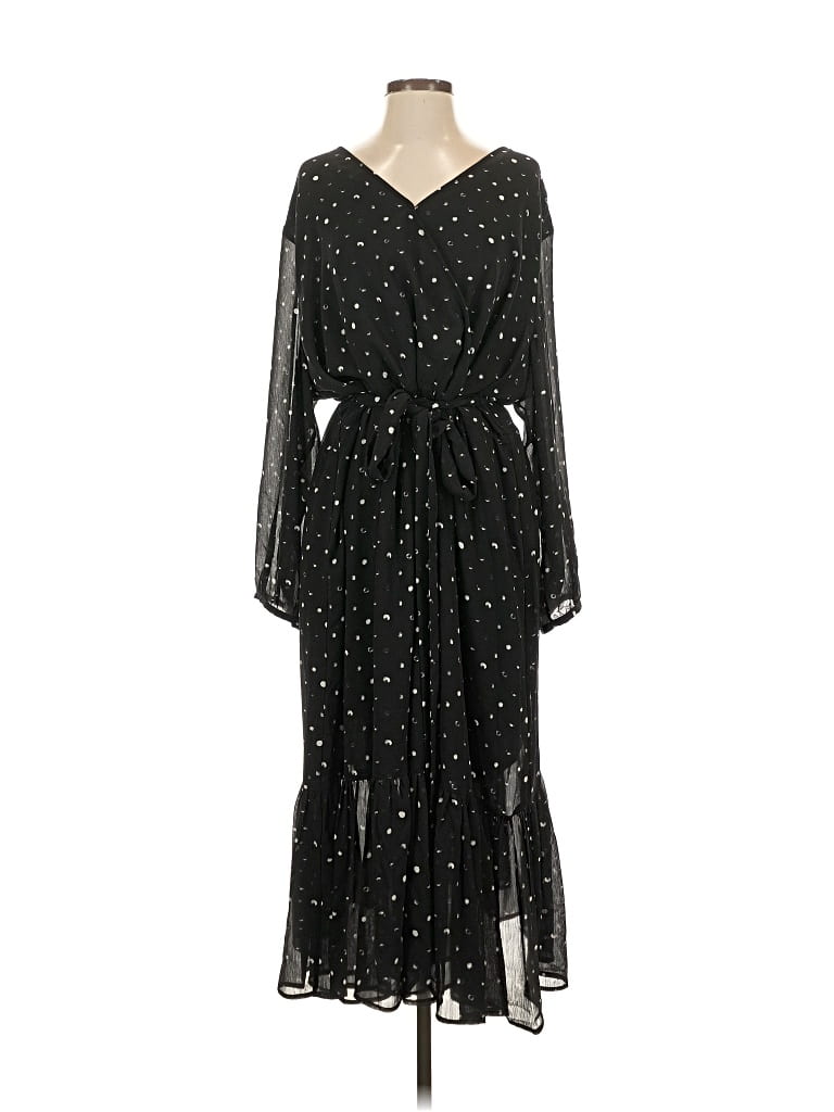 Pre-owned Point Sur Casual Dress In Black