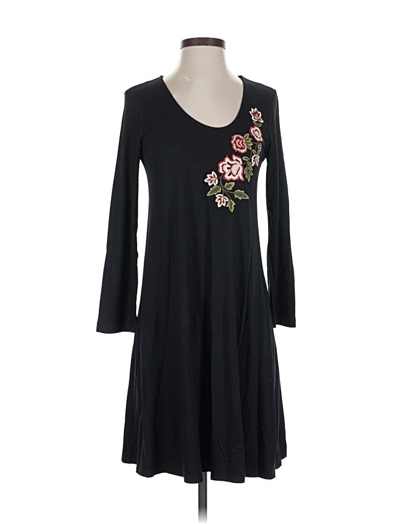 Pre-owned Karen Kane Casual Dress In Black