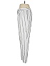 Calvin Klein Stripes Silver White Casual Pants Size 4 - photo 5