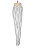 Calvin Klein Stripes Silver White Casual Pants Size 4 - photo 4