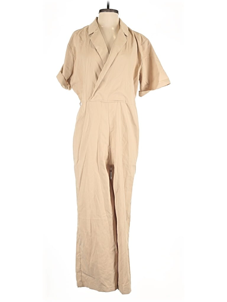 Pre-owned Cider Jumpsuit In Brown
