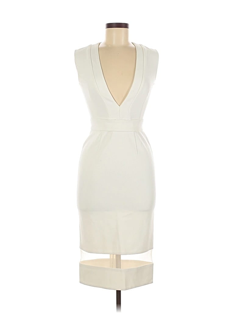Pre-owned Nicholas Cocktail Dress In White