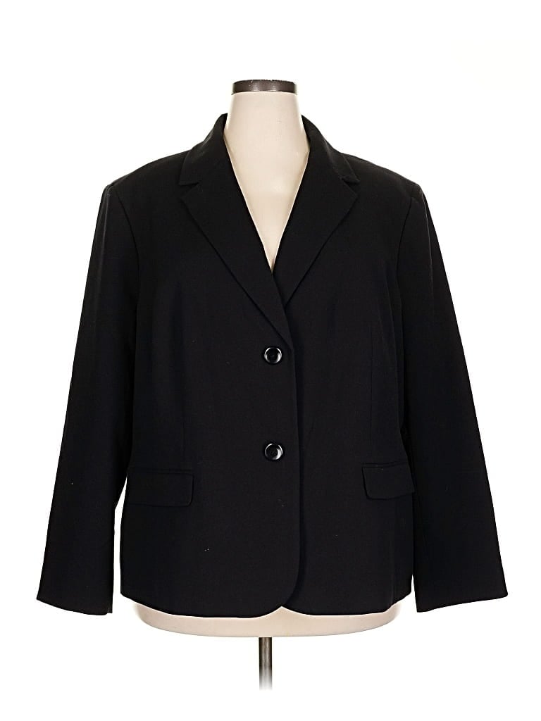 Pre-owned Nine West Blazer Jacket In Black