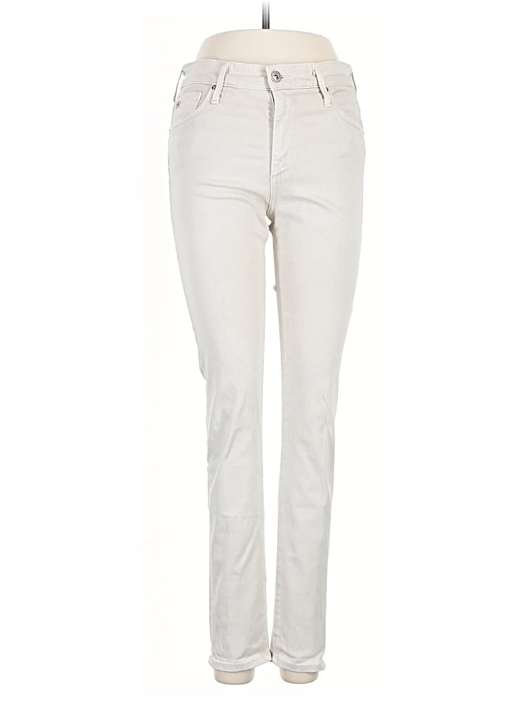 Pre-owned Adriano Goldschmied Jeans In White