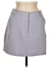 Topshop Solid Gray Formal Skirt Size 6 - photo 1