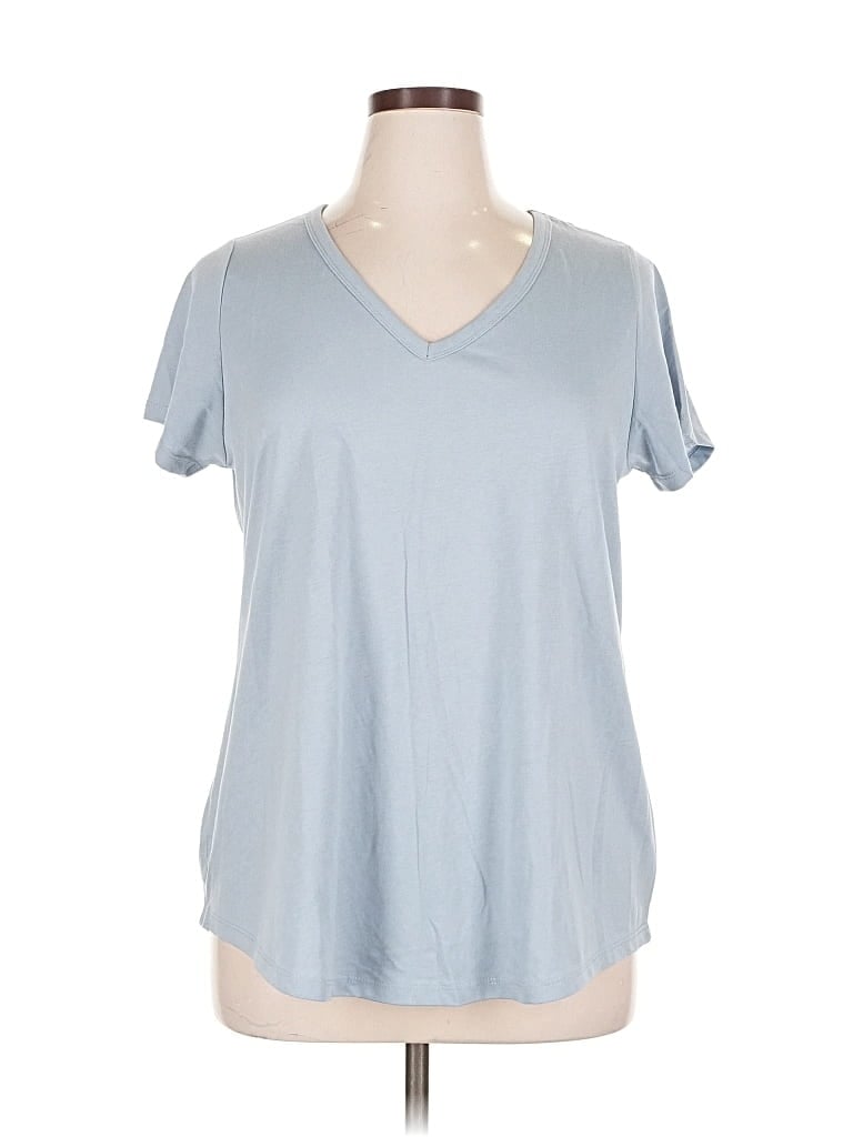 Pre-owned Torrid Short Sleeve T-shirt In Blue