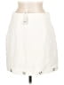 Blue Rain Solid White Ivory Casual Skirt Size M - photo 2