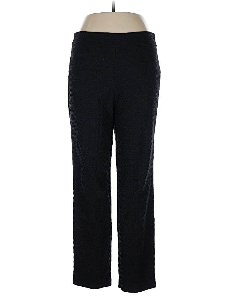 Pre-owned Jm Collection Active Pants In Black
