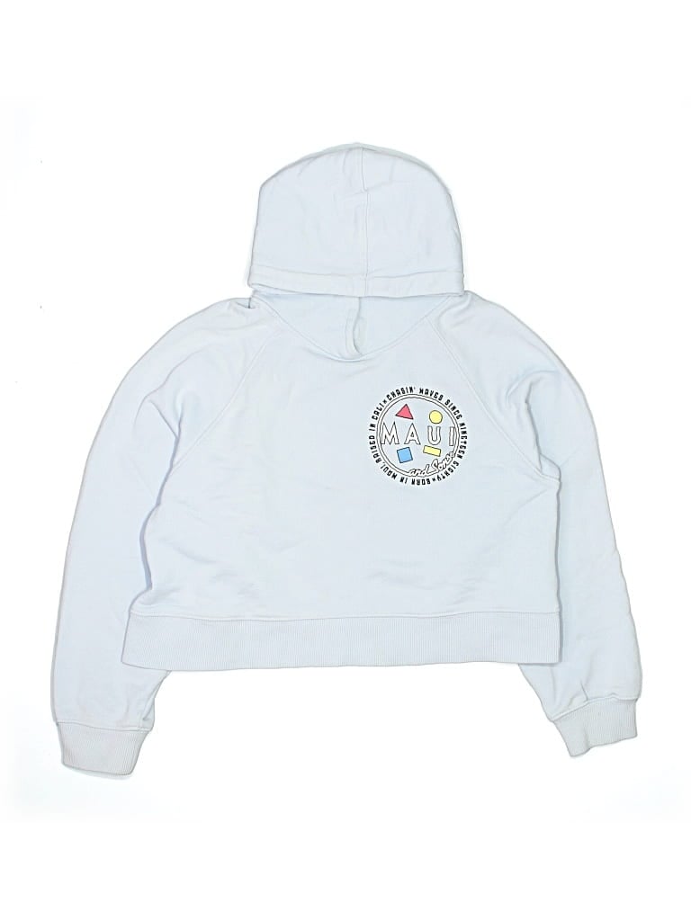 Pre-owned Zara Kids' Pullover Hoodie In White