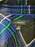 Talbots Plaid Blue Long Sleeve Button-Down Shirt Size S - photo 7