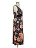 JS Collections 100% Polyester Floral Black Cocktail Dress Size 4 - photo 4