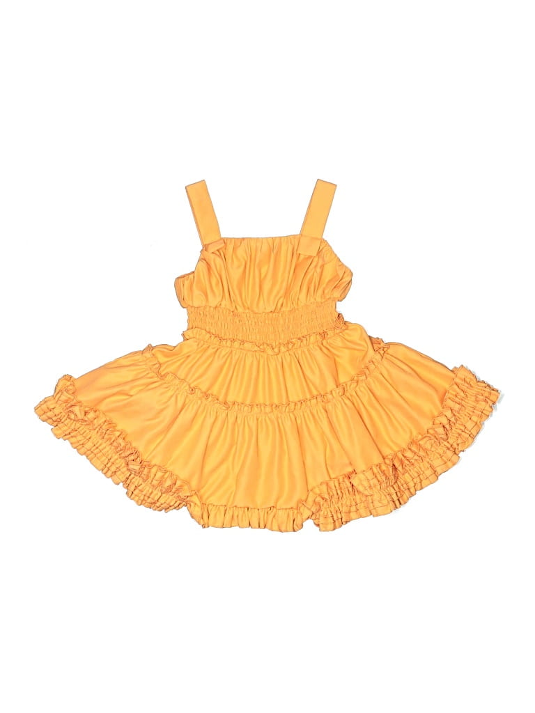 Pre-owned Habitual Babies' Dress In Yellow