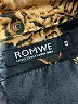 Romwe Paisley Gold 3/4 Sleeve Blouse Size S - photo 7