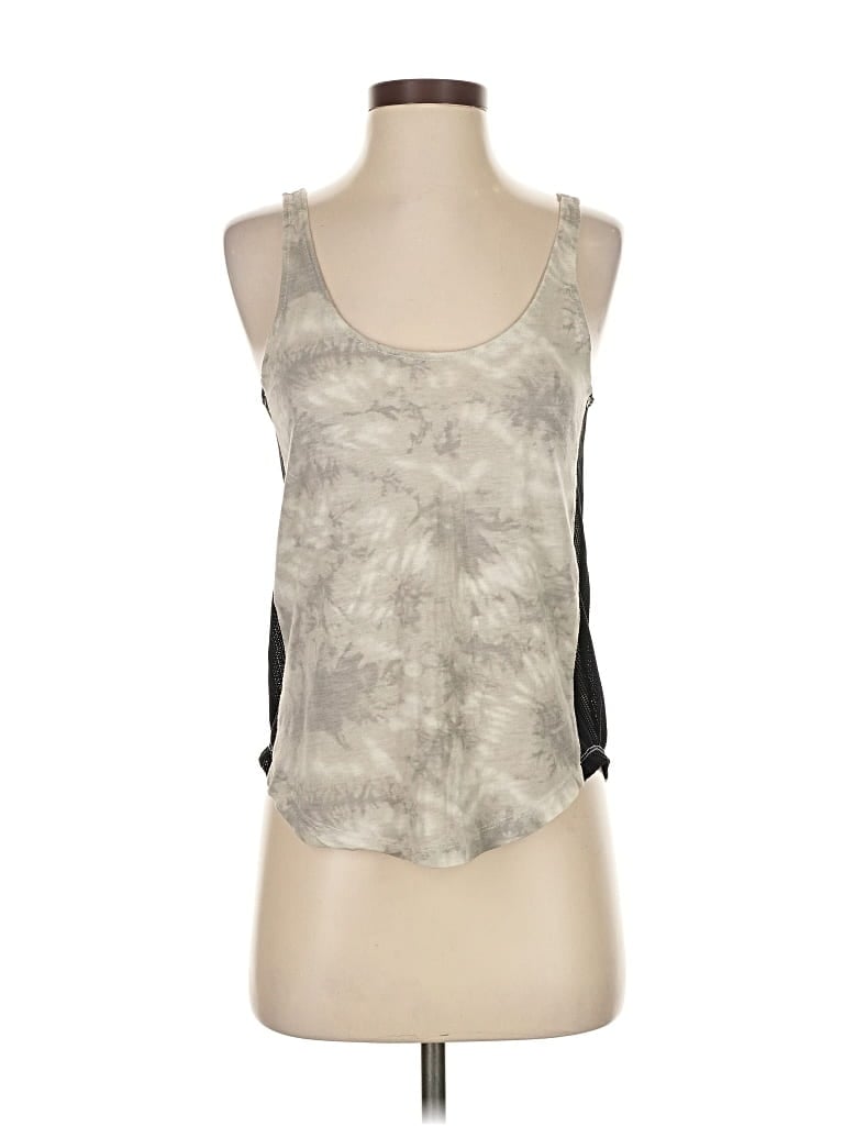 Pre-owned Hurley Tank Top Gray Scoop Neck Tops