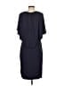 Neiman Marcus Solid Black Casual Dress Size S - photo 2
