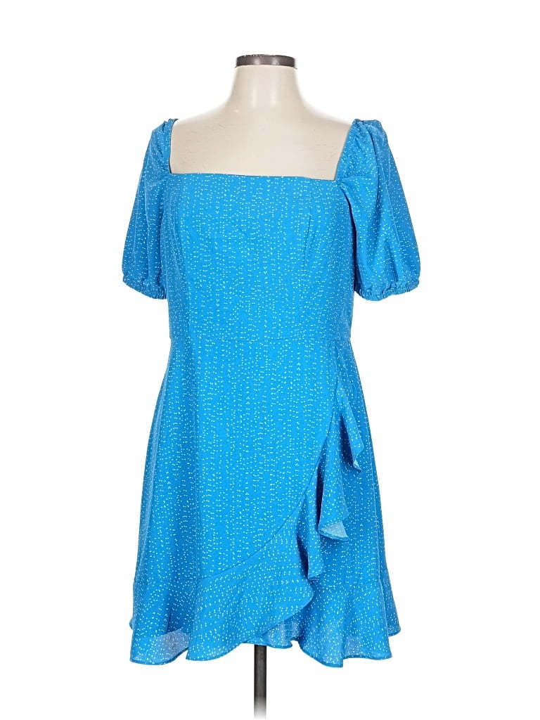 Pre-owned Lola And Grace Casual Dress In Blue