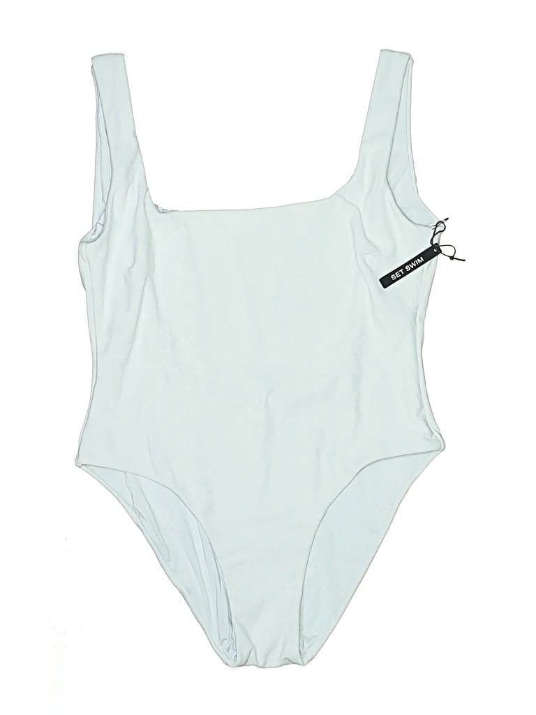 Assorted Brands One Piece Swimsuit In Blue