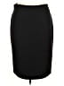 DKNY Solid Black Casual Skirt Size 14 - photo 1