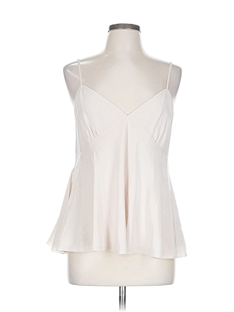 Pre-owned Rebecca Taylor Sleeveless Blouse In White