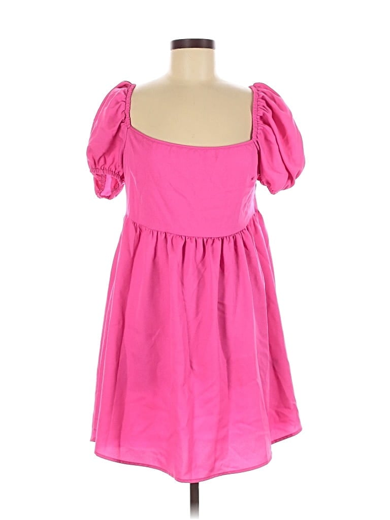Pre-owned Unbranded Casual Dress In Pink