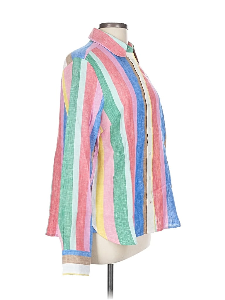 Pre-owned Boden Long Sleeve Blouse In Pink