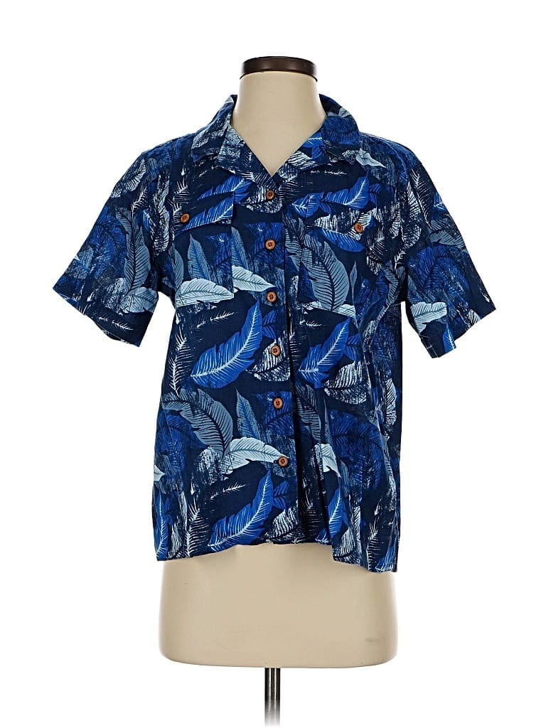 Duluth Trading Co. Short Sleeve Button Down Shirt In Multi